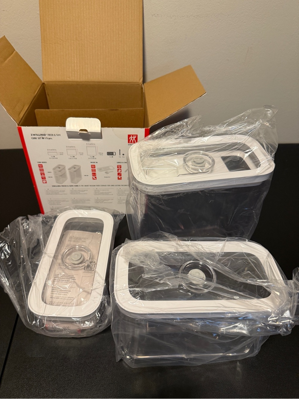 ZWILLING  Fresh & Save Cube Set M 5 Pieces
